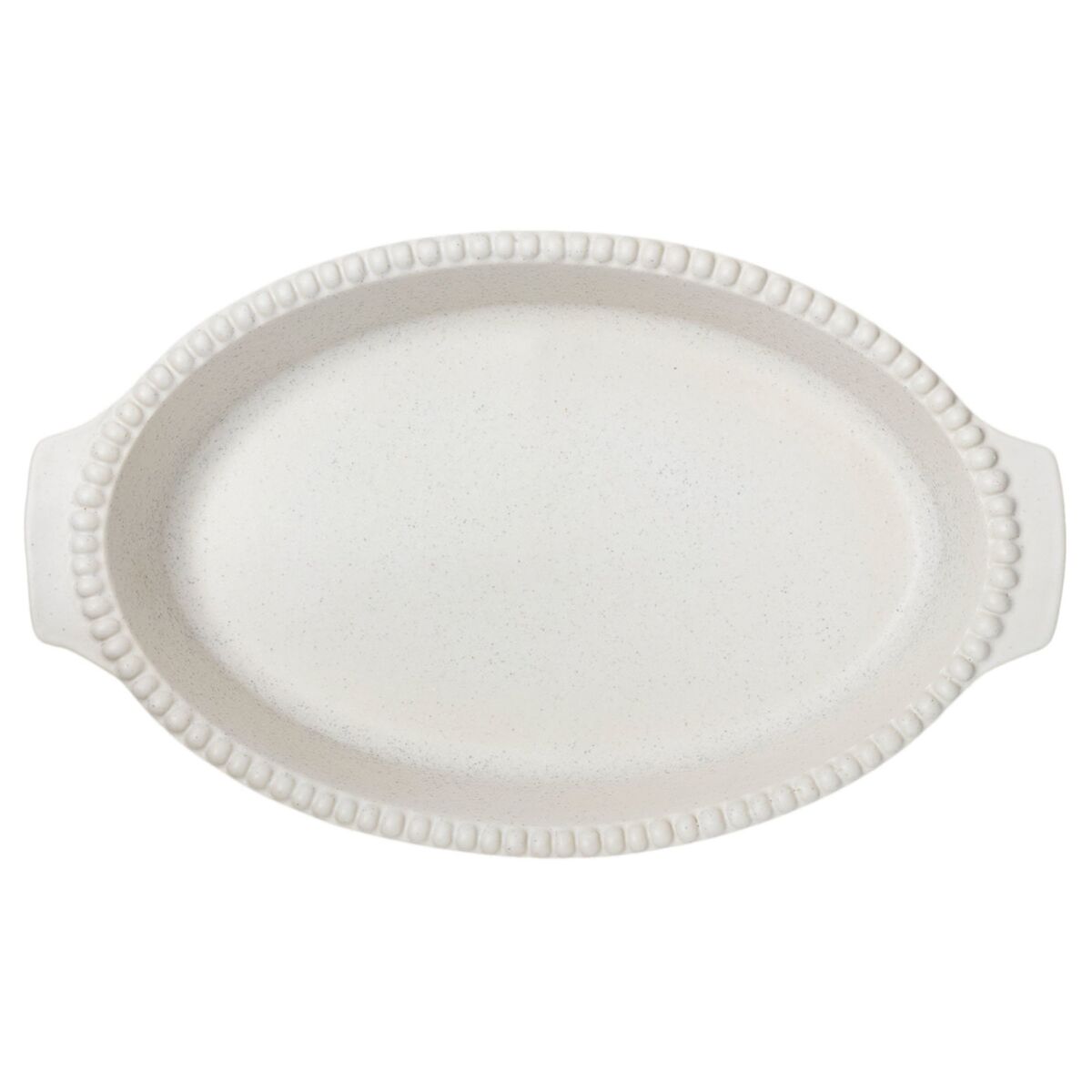 Daria 35 cm Ovnfast Form, Cotton White