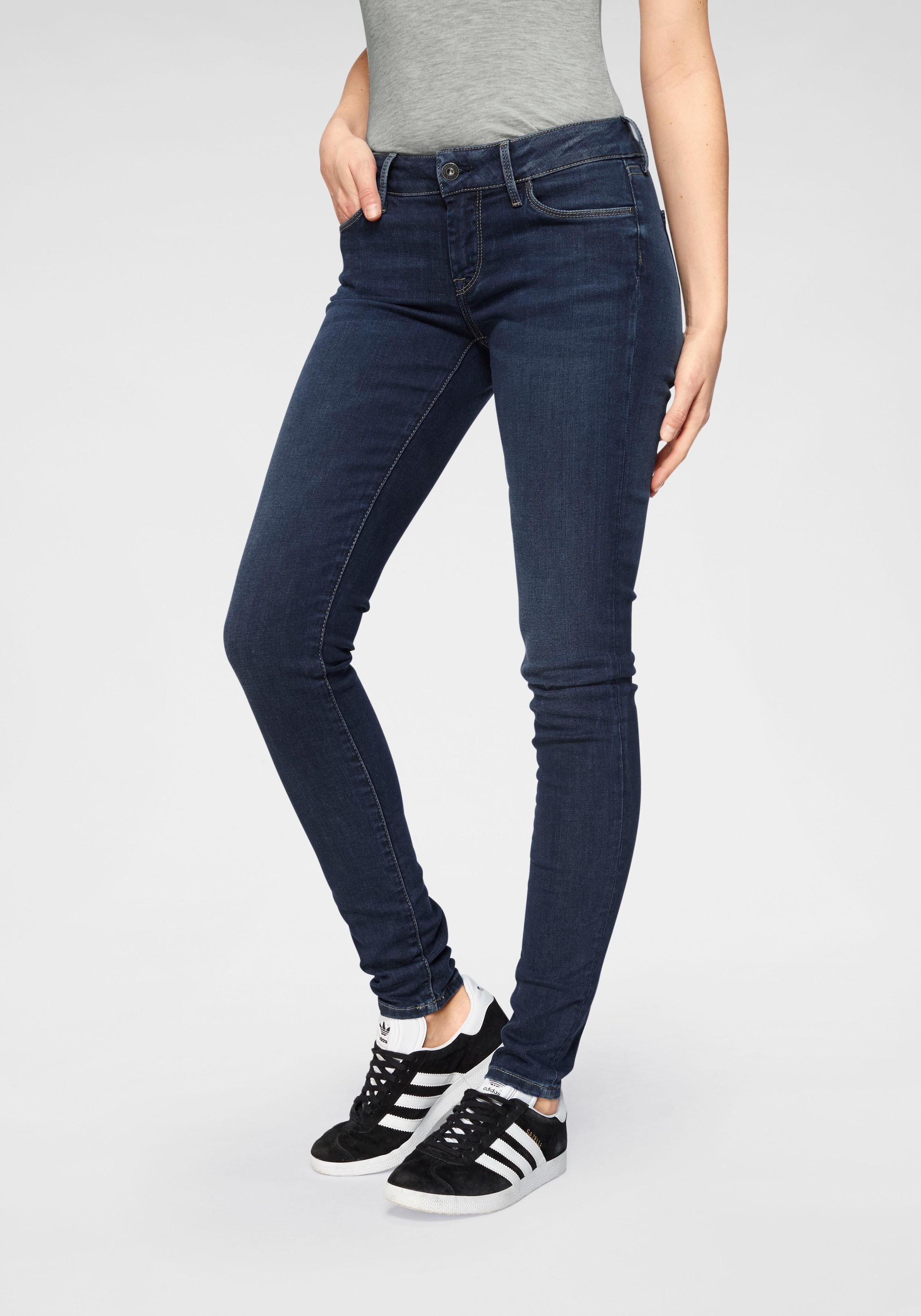 Pepe Jeans Skinny-fit-Jeans »SOHO« im 5-Pocket-Stil mit 1-Knopf Bund und Stretch-Anteil