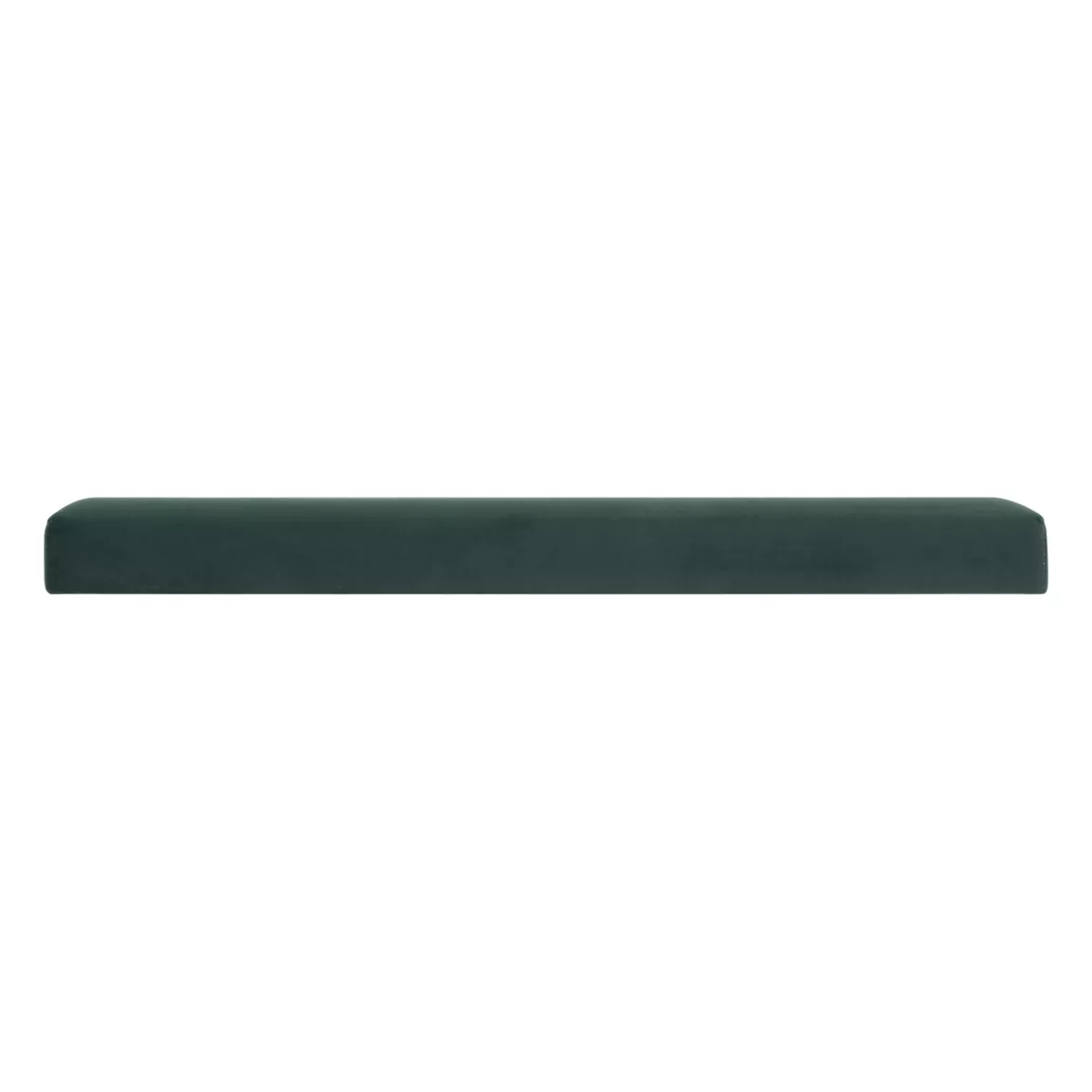 Pouf pliable double velours (76 x 38 cm) Tess Vert