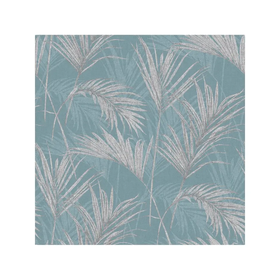Dutch Wallcoverings - Myriad Palm Springs blauw/grijs - 0,53x10,05m
