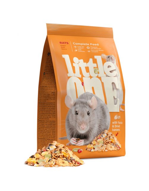 Little One Voer Voor Ratten - Rattenvoer - 900 g