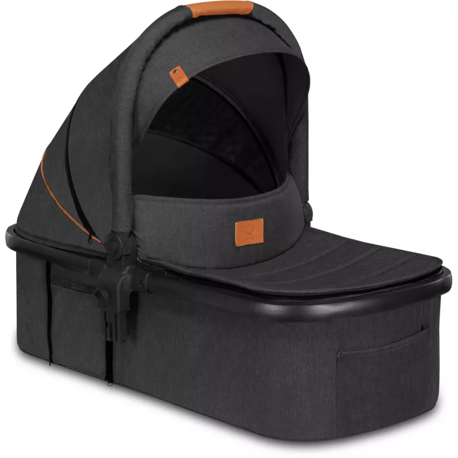 lionelo Kombikinderwagen Amber 2-in-1 Grey Graphite