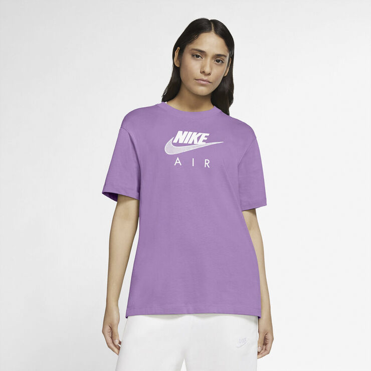 Nike Air Boyfriend T Shirt Lilla