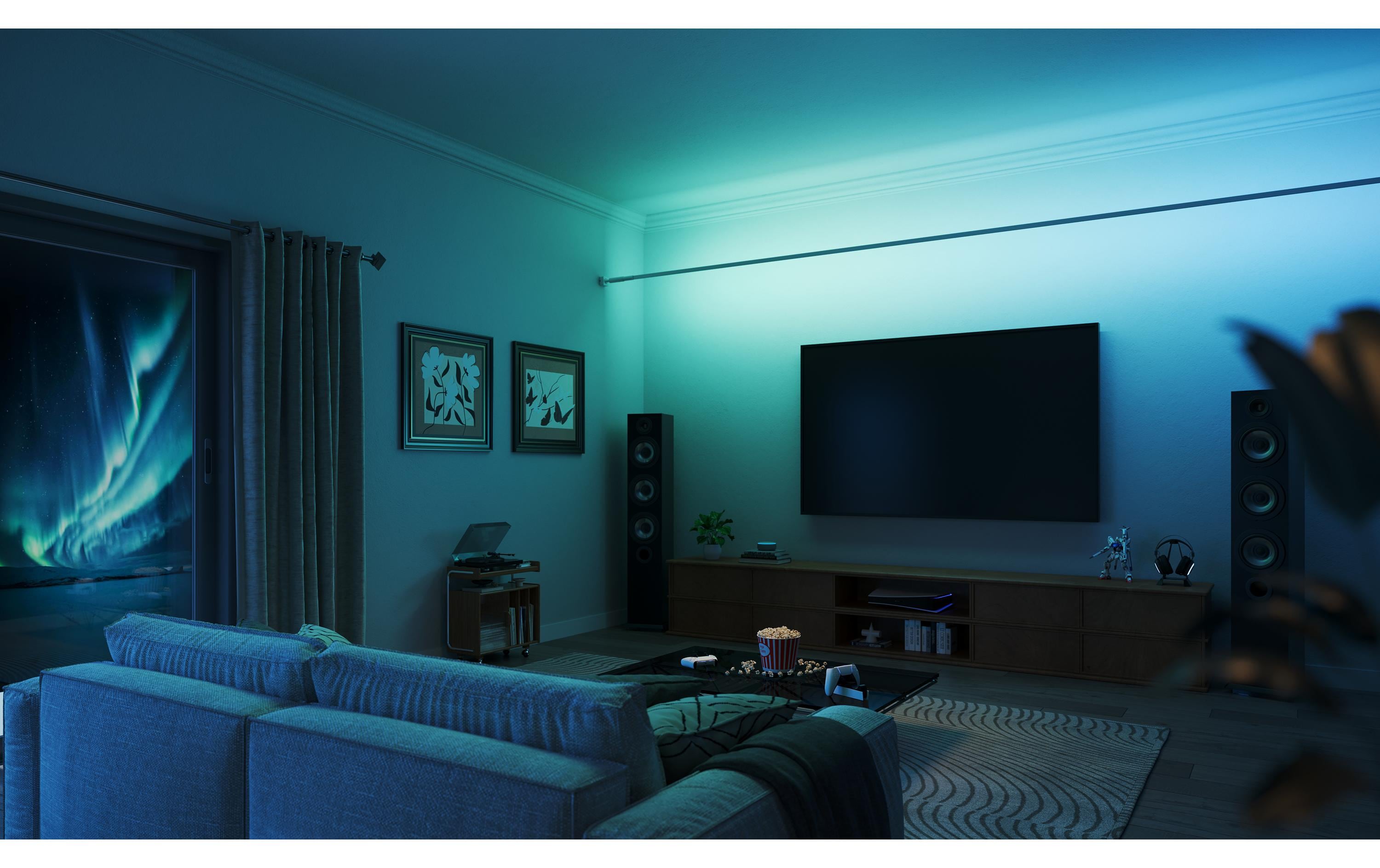 LED Stripe RGBICWW Skyline Strip LightWLAN-fähige Smart LED-Lichtleiste