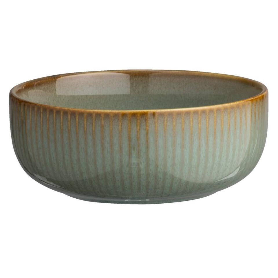 Schaaltje Camille - groen - stoneware - Ø16,5 cm