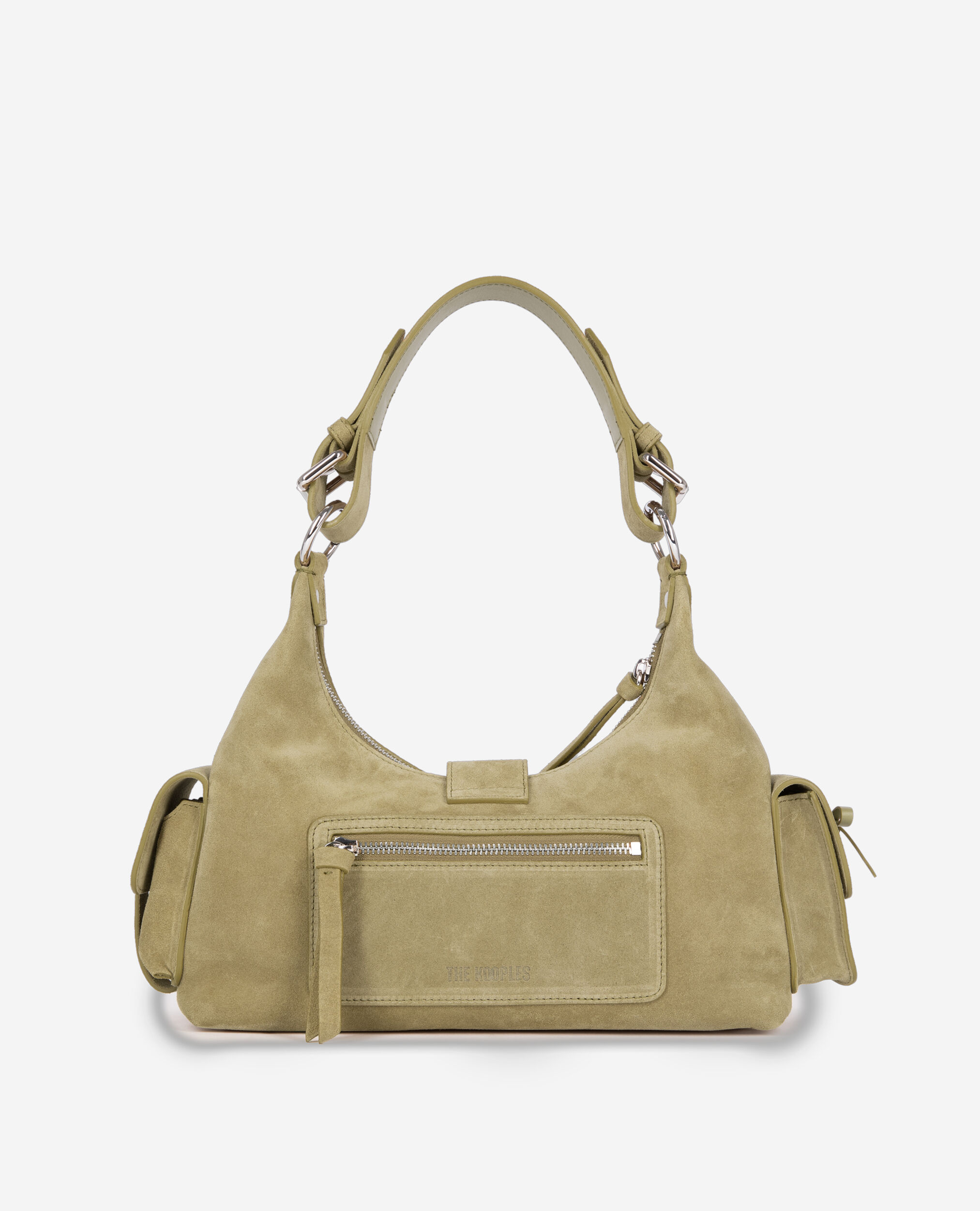 Sac Amelia en cuir suède camel