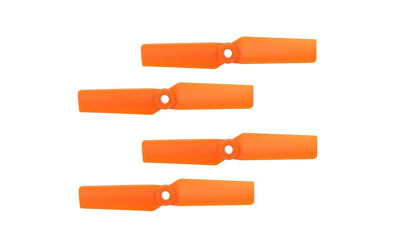 Heckrotorblätter Orange 4 Stück M1 EvoErsatzteil für OMP M1 Evo Heli