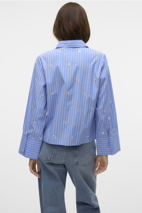 Vero Moda blauwe dames blouse