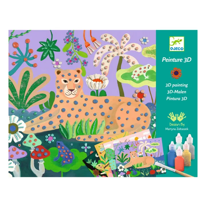 Djeco Peinture Forêt tropicale