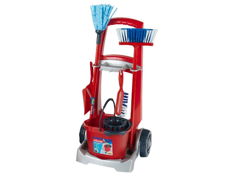 Speelgoed schoonmaaktrolley of stofzuiger