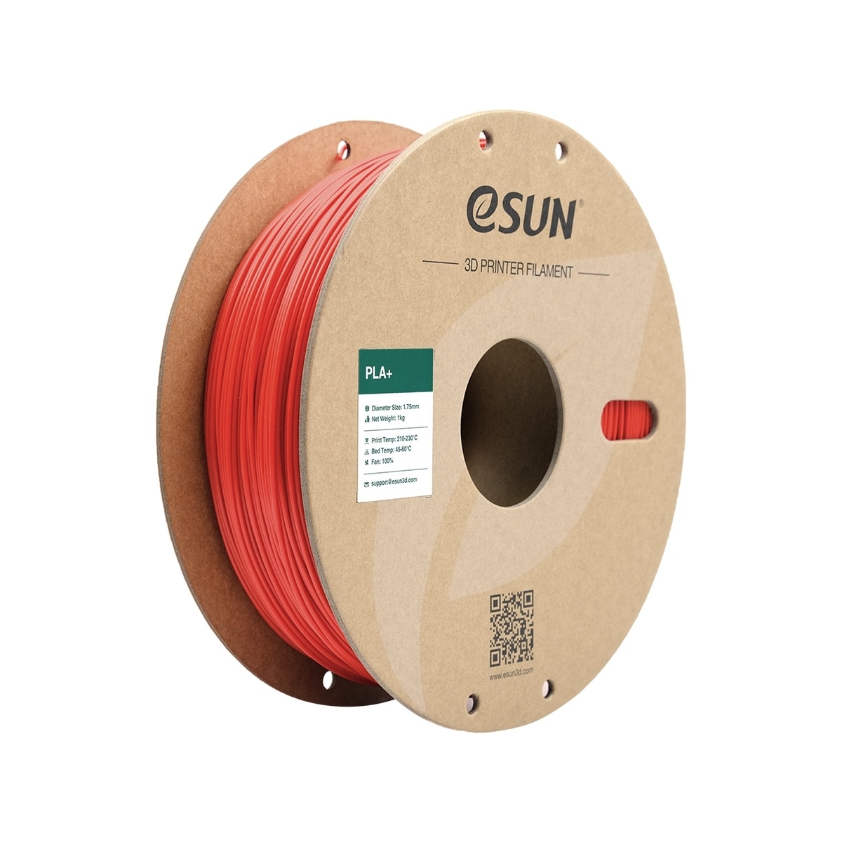 eSUN PLA+ 1.75mm 1kg - Red