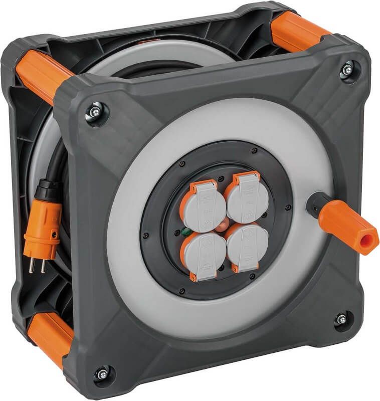 professionalLINE Cube kabelhaspel 50m  IP44 H07RN-F 3G1,5