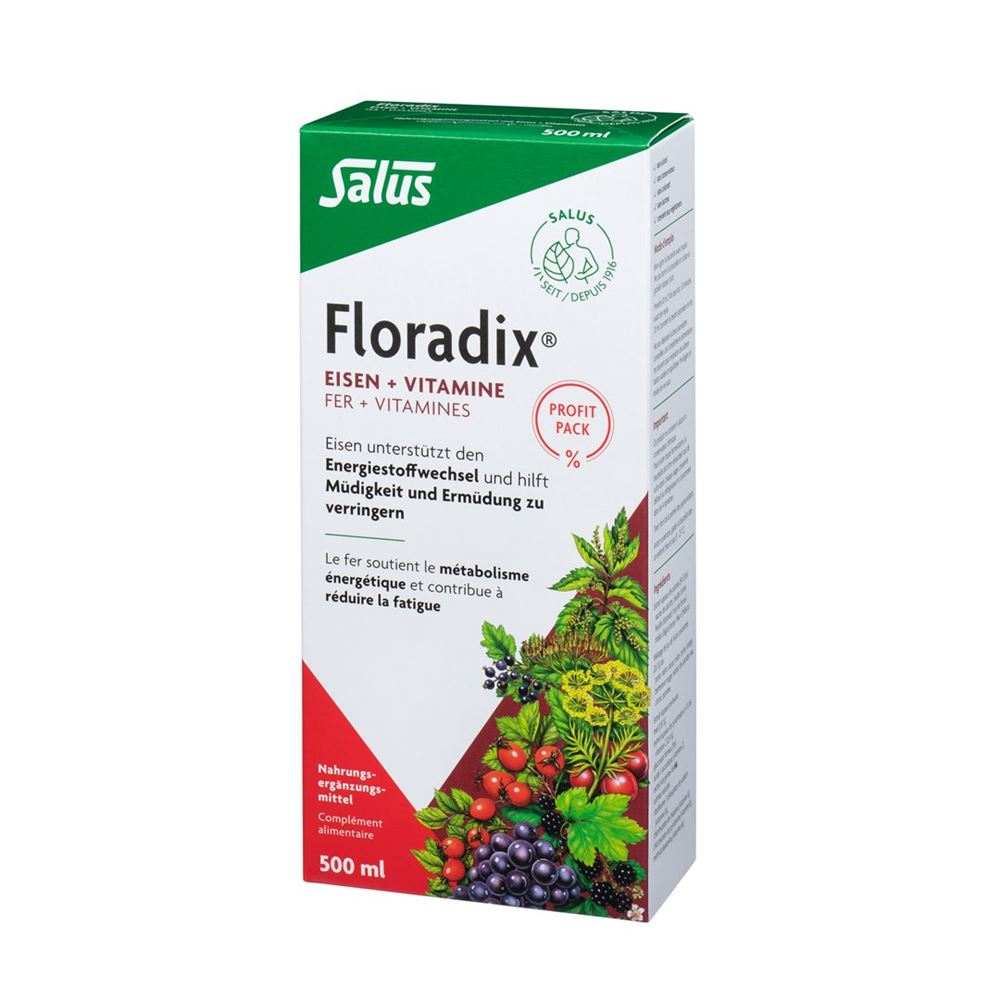 Floradix Eisen   Vitamine Profit Pack Fl 500 ml