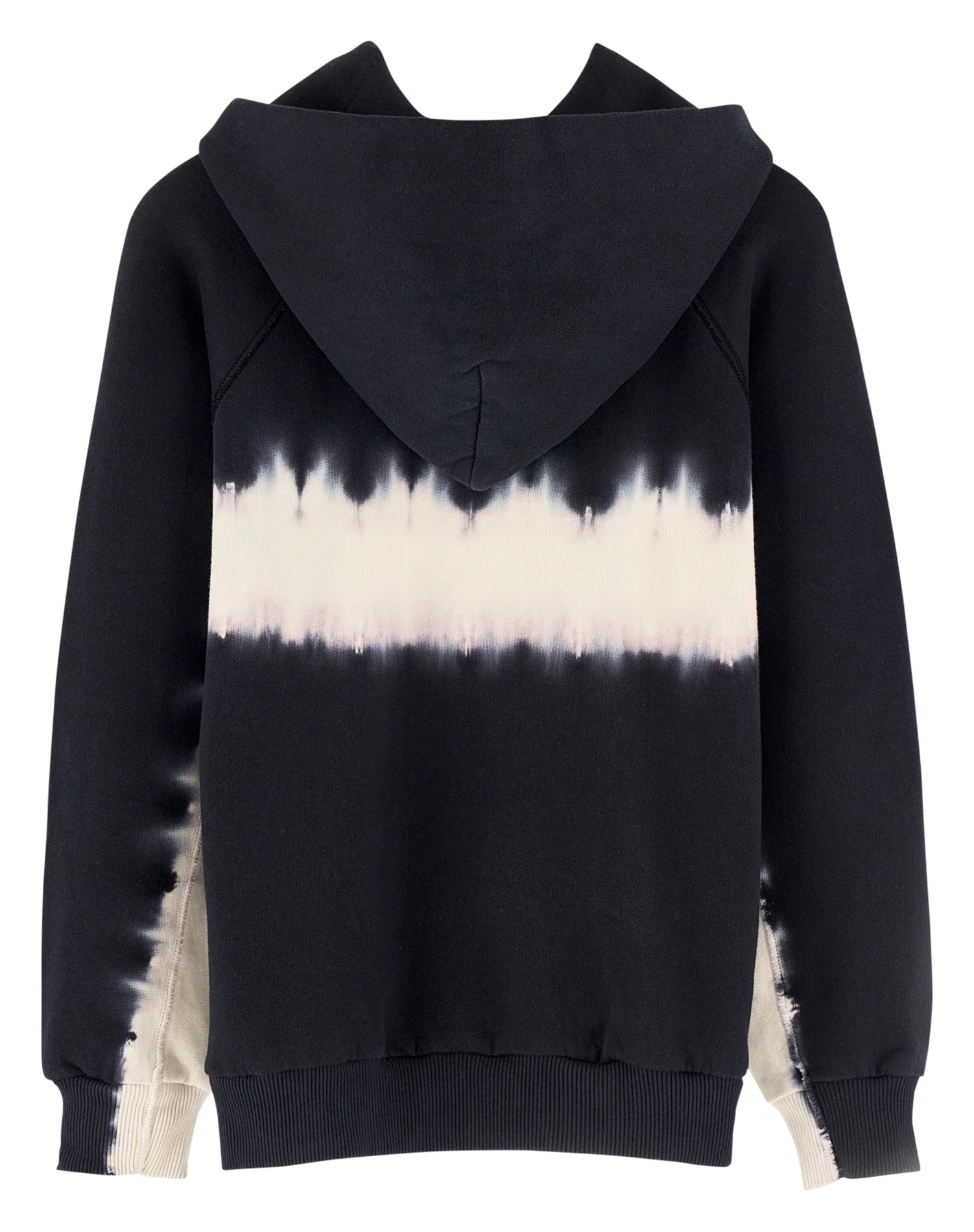 CONIJ - Sweat à capuche imprimé en coton | Bleu