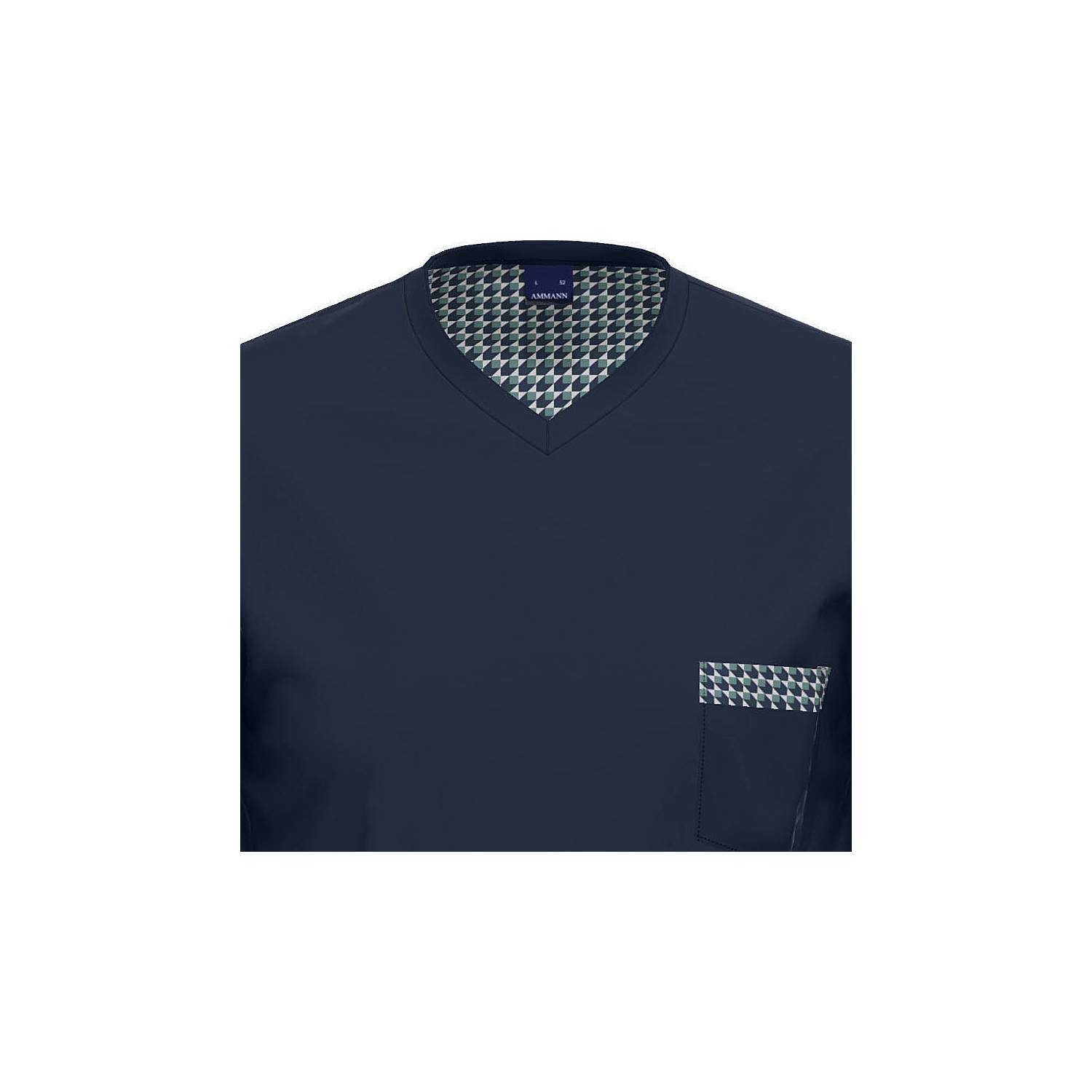 Ammann Bio Single-Jersey Herren-Schlafanzug