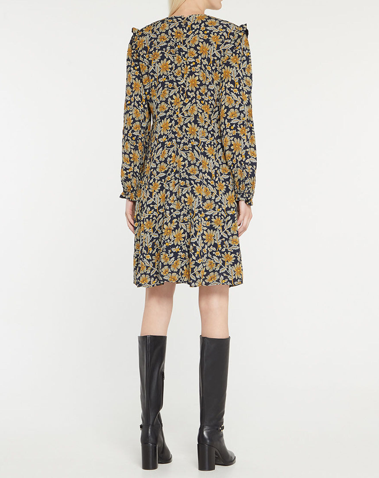 Tommy Hilfiger Robe en Crêpe imprimé floral multicolore