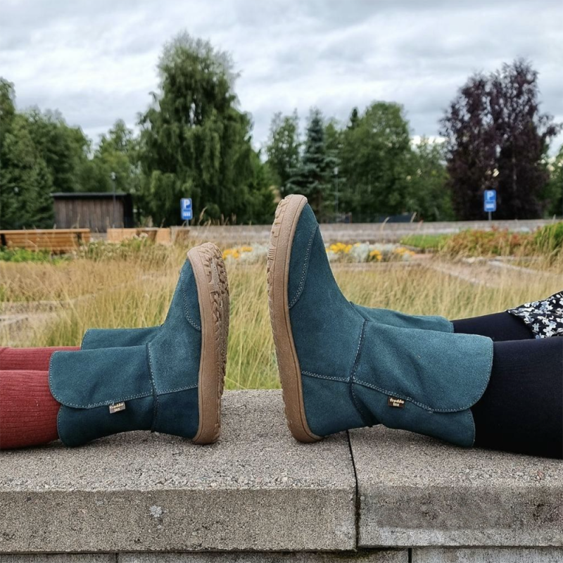 Froddo Froddo Barefoot Tex Suede Fourrées Bordeaux
