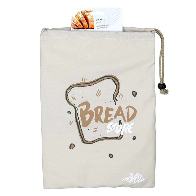Sac à pain en tissu 28 x 38 cm Chevalier diffusion