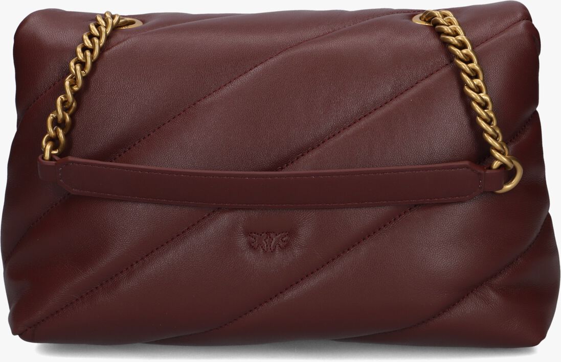 bordeaux pinko schoudertas love puff classic