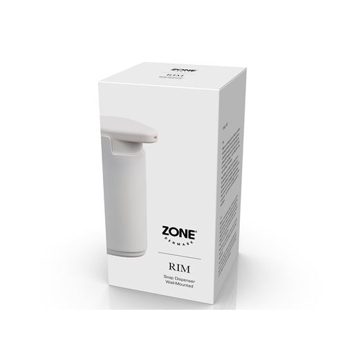 Zone Rim Vægmonteret Sæbedispenser, White