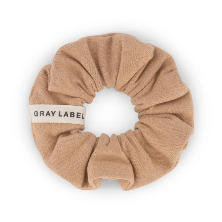 Gray Label Scrunchie Coton Bio | Camel