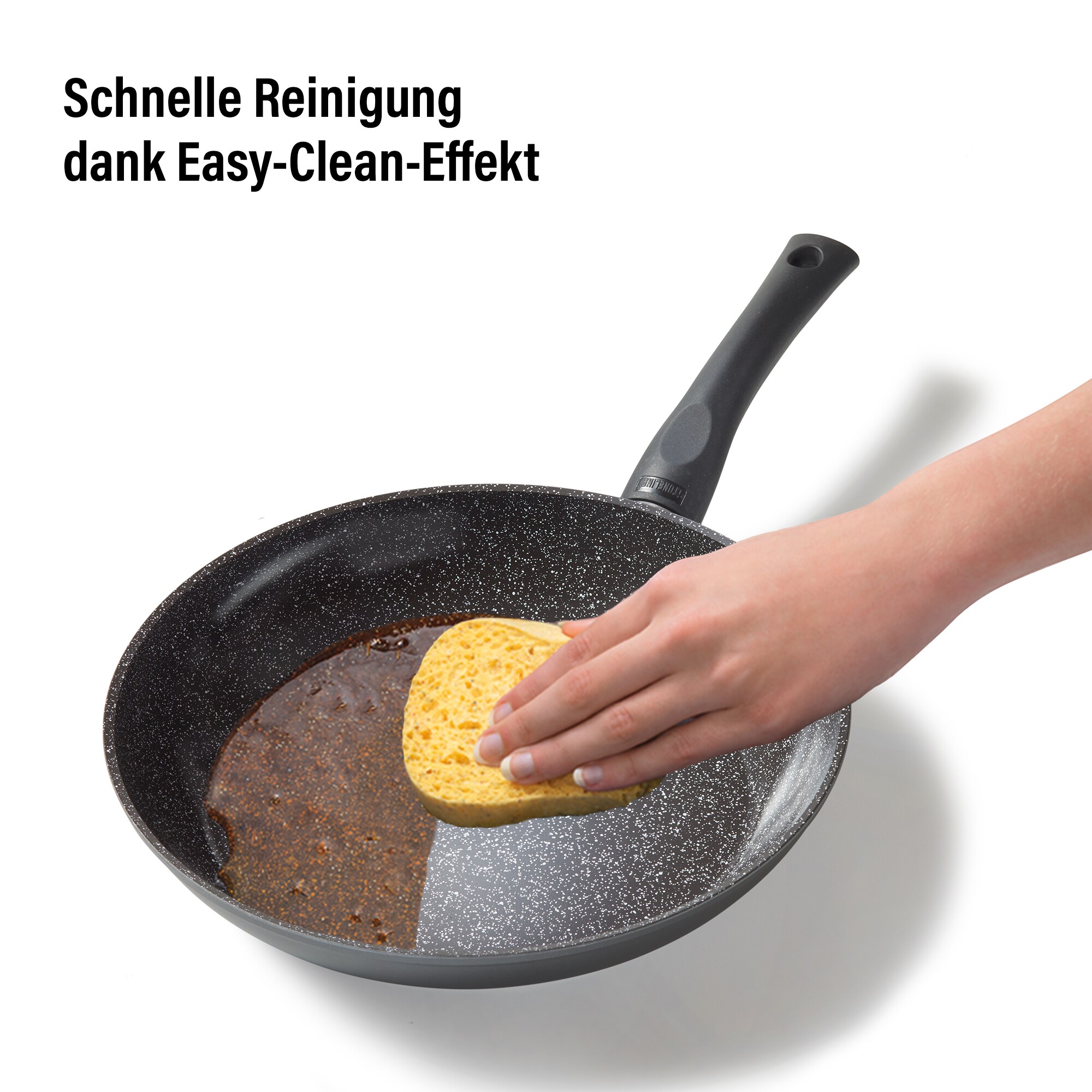 STONELINE® CERAMIC Kochgeschirr-Set, 6-tlg. mit Glasdeckeln