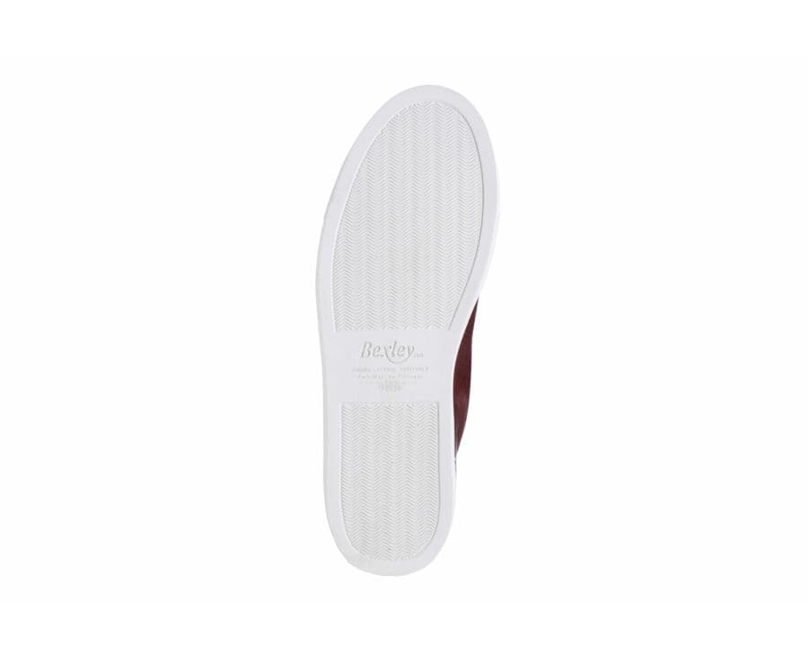 Sneakers montantes homme Chocolat Patiné - THORNLEA