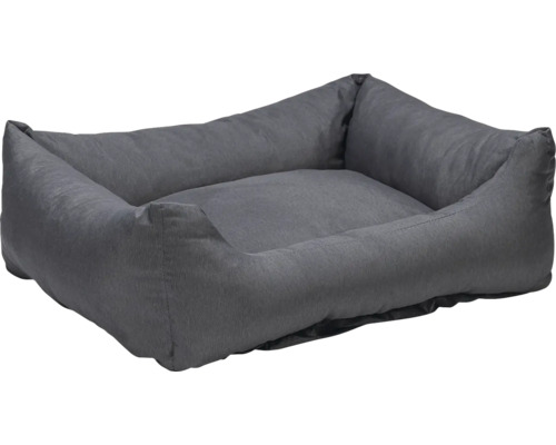Hondenbed Karlie, ligbed Charly, donkergrijs, ca. 95 x 80 x 25 cm