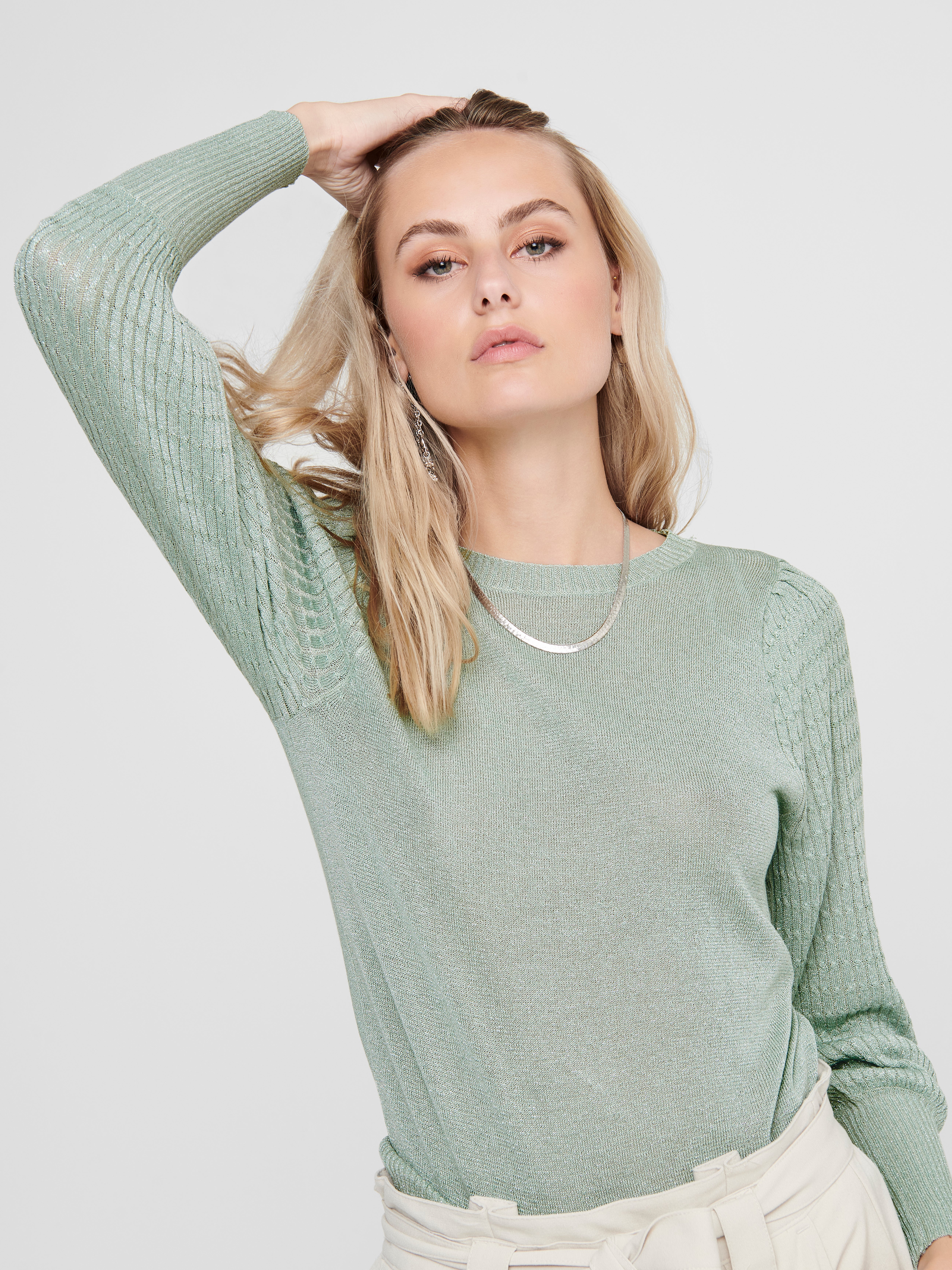 ONLMEGAN Strickpullover Jadeite