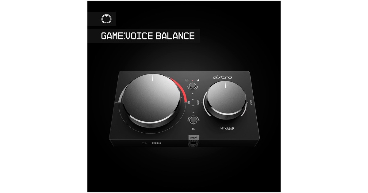 ASTRO GamingA40 TR headset + MixAmp Pro TR over-ear gaming headset  (Zwart/rood, Pc, Mac, Xbox One)