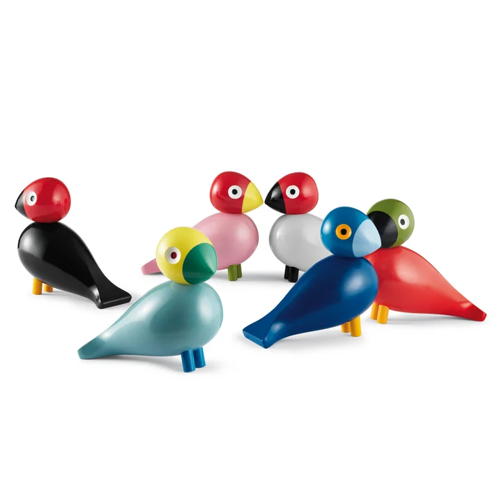 Kay Bojesen - Singvogel Flora, Year Bird 2024, pink