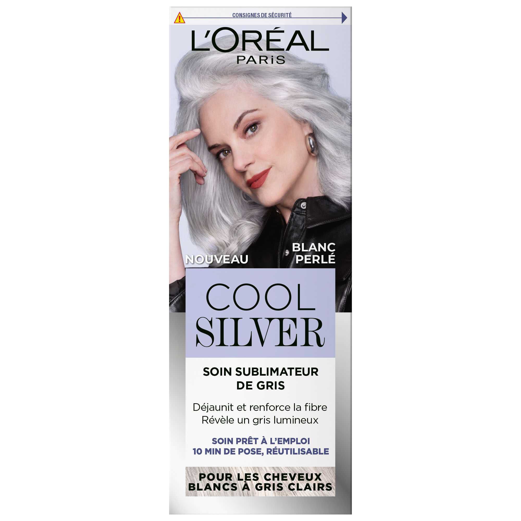 Cool Silver   Soin Sublimateur de Gris - déjaunit et renforce la fibre