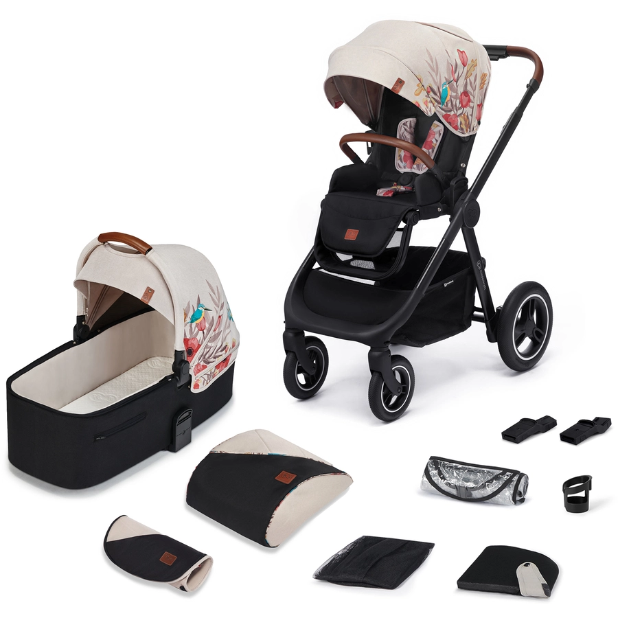 Kinderkraft Kombikinderwagen EVERYDAY 2 in 1 bird