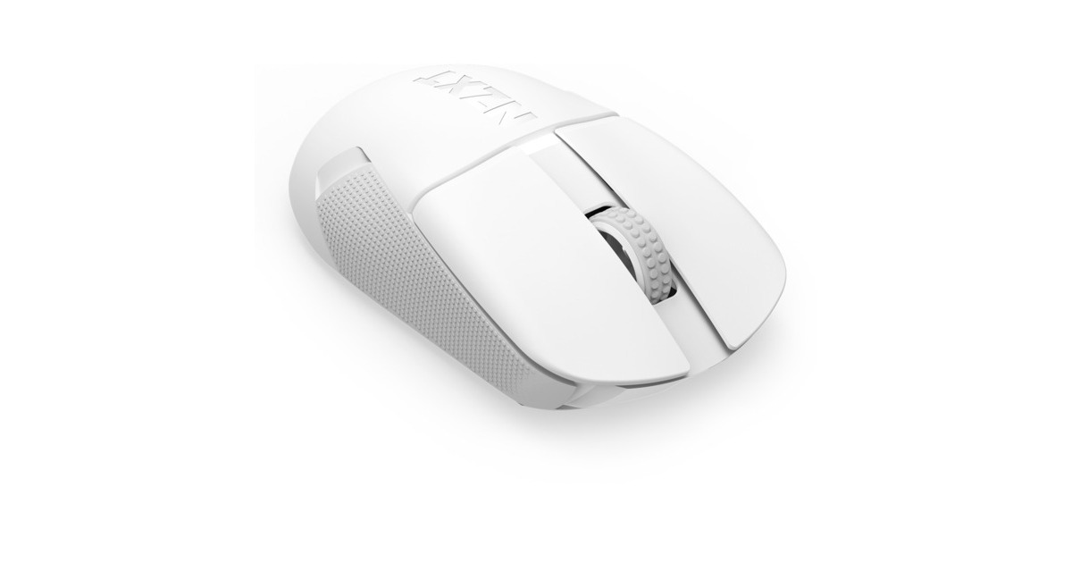 NZXTLift Elite Wireless Gaming Mouse  (Wit, USB / 2.4 GHz, 8.000 Hz / 4.000 Hz, 26.000 DPI)