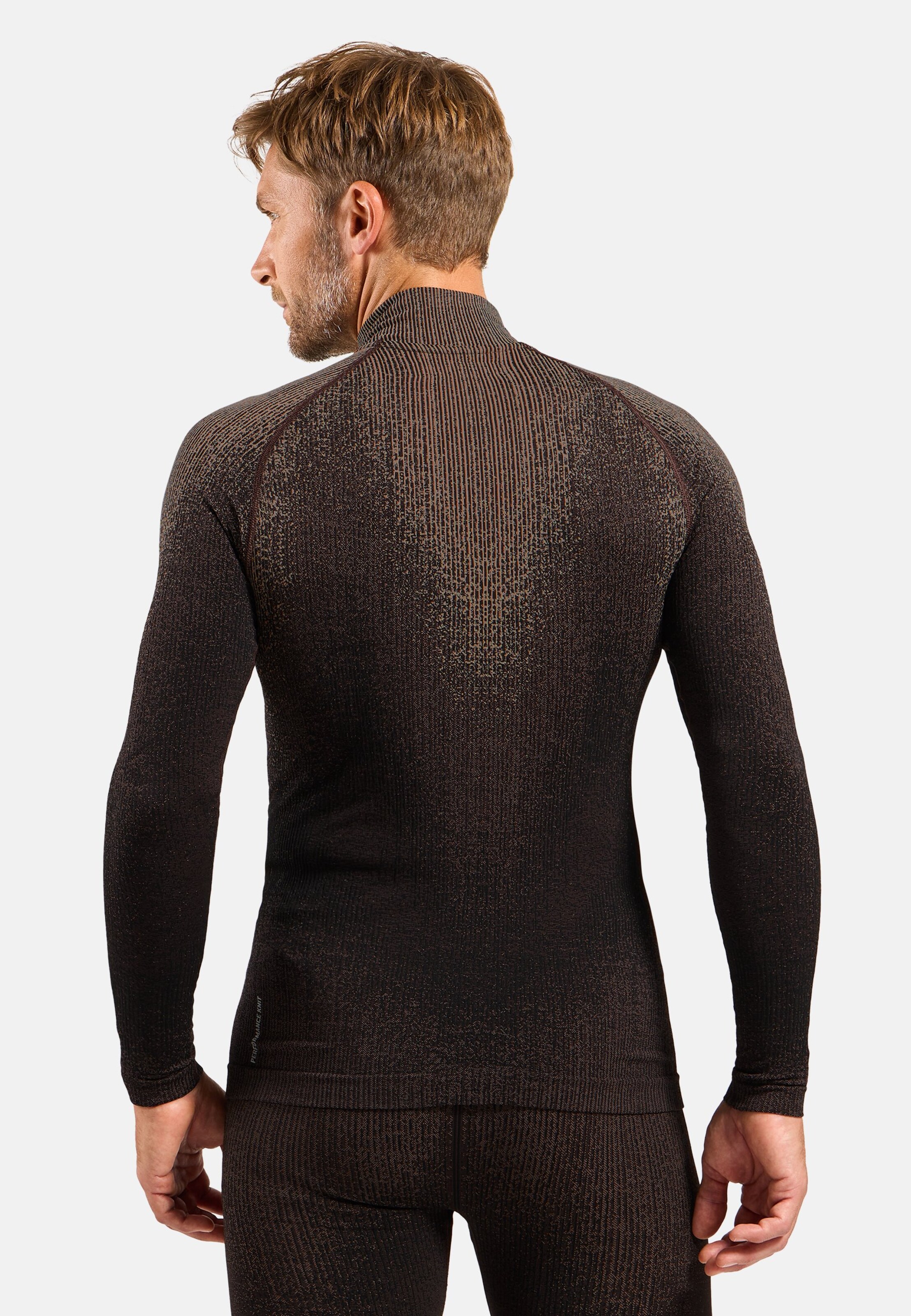 Blackcomb Base Layer Half Zip in fudge