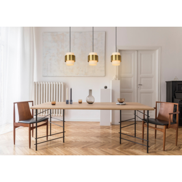 Lucide hanglamp Firmin mat goud/messing 110x20 cm (lxb)
