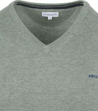 McGregor Trui V-Hals Lichtgroen MM251.1201.01-5110 kopen