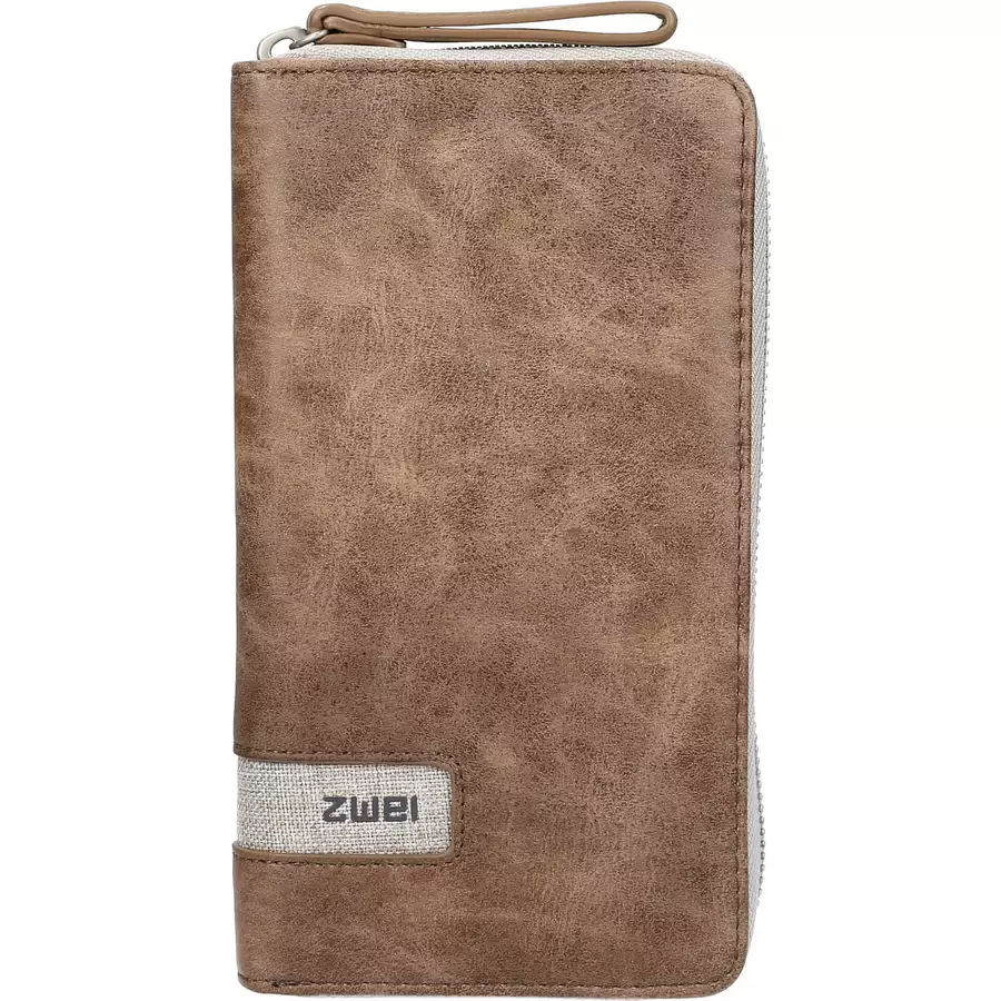 zwei O.OW2 - Geldbörse 19 cm creme