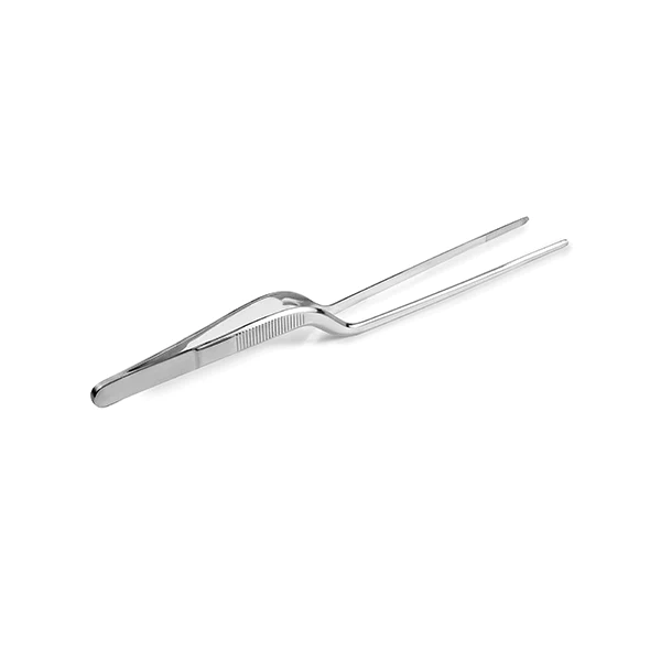Pince de chef coudée en inox 21 cm Ibili