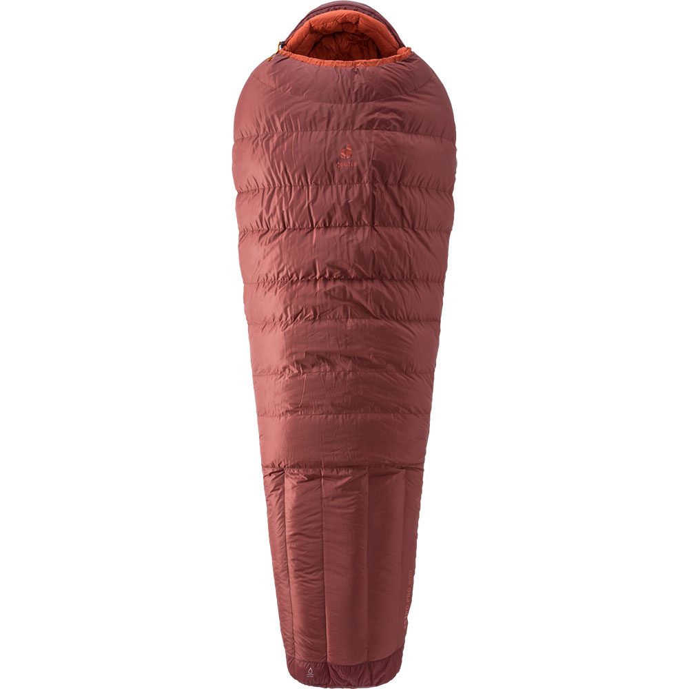deuter Astro Pro 800 Daunenschlafsack redwood paprika