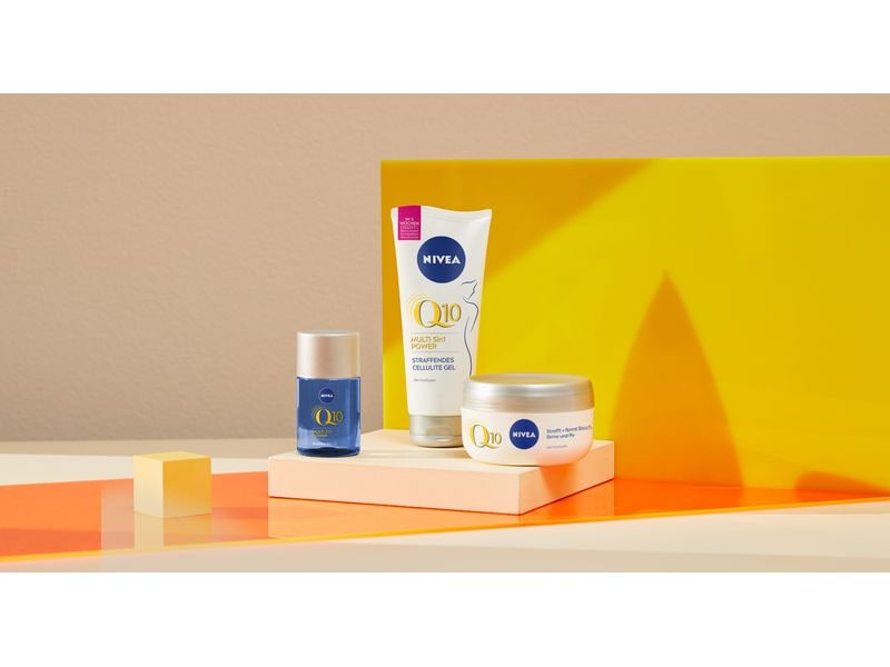 NIVEA Körperpflege Q10plus Straffende Anti-Cellulite Creme Strafft die Haut und mindert die Anzeichen von Cellulite