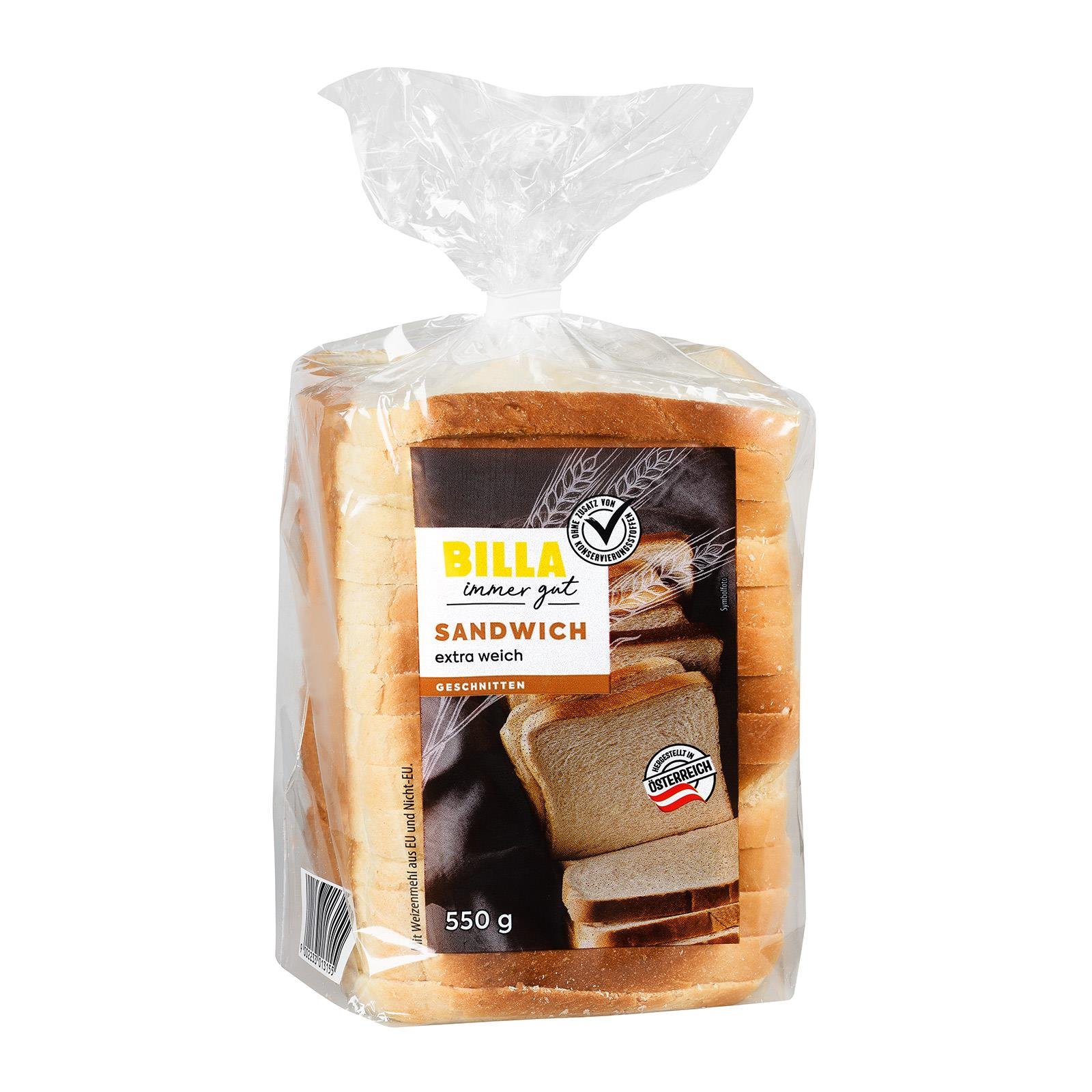 BILLA Sandwich Extra Weich