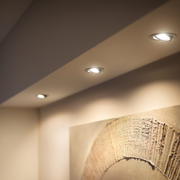 Philips Hue inbouwspot Miliskin aluminium - warm tot koelwit licht 4.2W - 1 spot