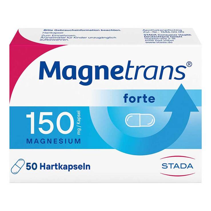 Magnetrans forte 150 mg Hartkapseln, 50 St