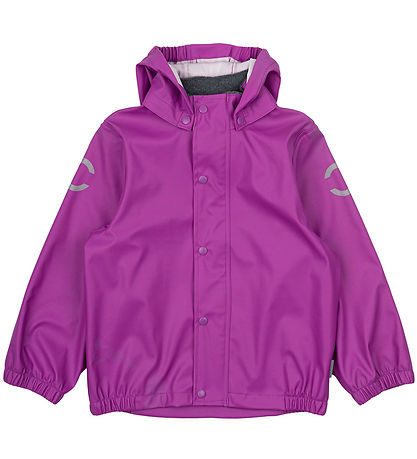 Mikk-Line Regnt?j - PU - Recycled - Purple Cactus Flower