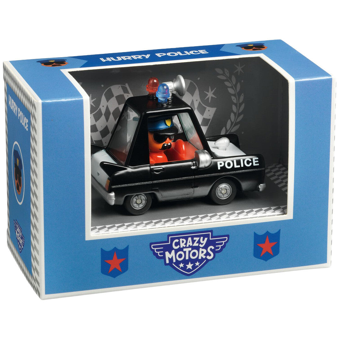 Djeco crazy motors auto - hurry police