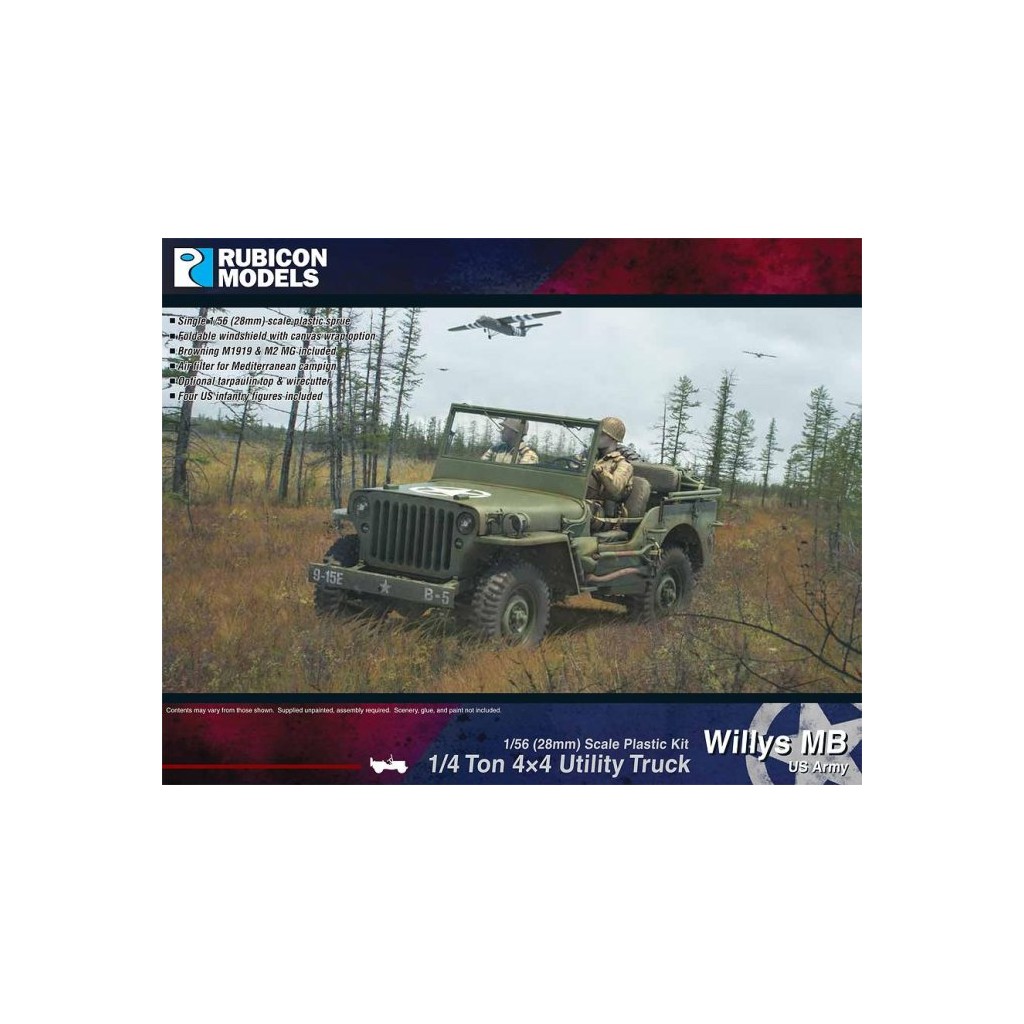 Willys MB 1/4 ton 4x4 Truck - US Standard