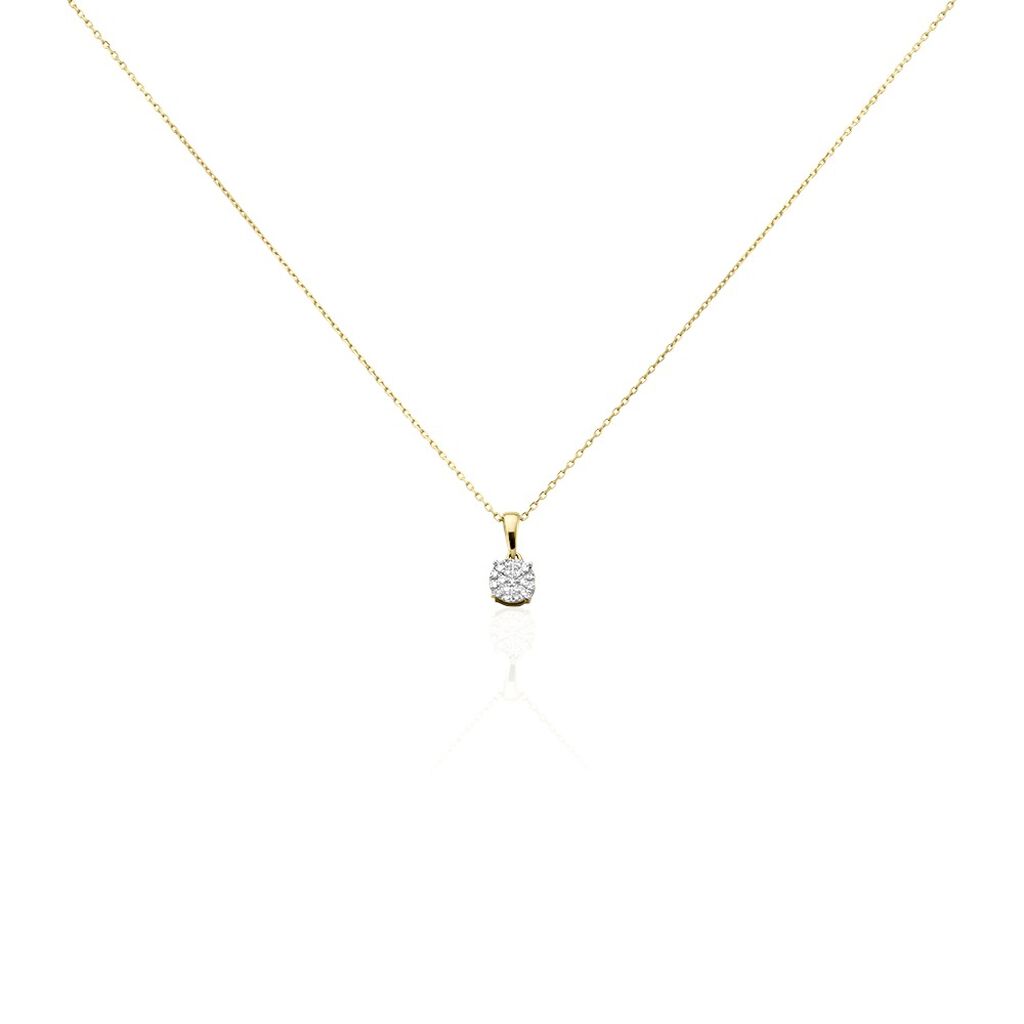 Collier Or Jaune Trecia Diamants