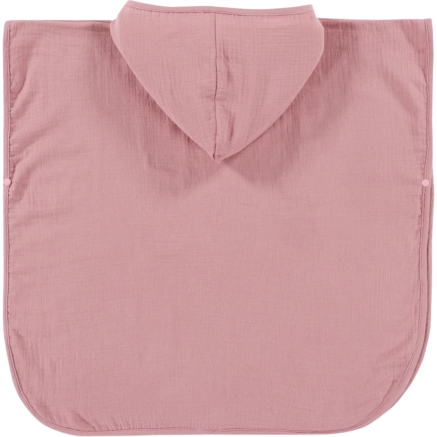 Alvi® Bade-Poncho Mull Fox Glove 60 x 60 cm