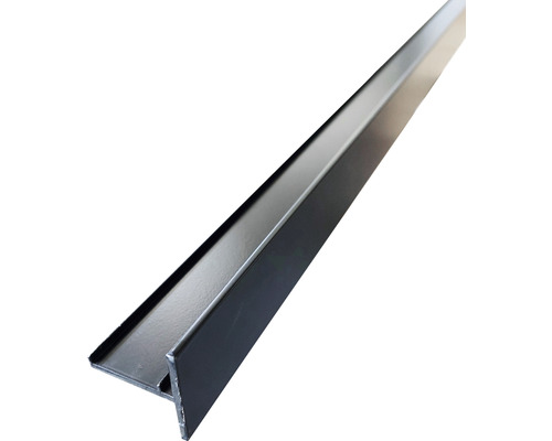 Wallfix T-profiel Vario 4000x42,5x3 mm aluminium zwart